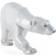 Royal Copenhagen Polar Bear White Dekorationsfigur 14cm