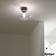 Belid Bullo Grey/Clear Glass Loftplafond 27cm