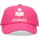 Isabel Marant Tyron Logo Cotton-Canvas Cap Pink