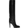 Saint Laurent Diane leather knee-high boots black
