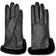 UGG Women's Tech-Compatible Shearling Gloves Black