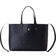 Tommy Hilfiger Iconic Monogram Embossed Tote Bag - Space Blue