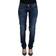 ACHT Blue Washed Cotton Low Waist Women Casual Jeans