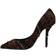 Dolce & Gabbana Tweed Pointed Stiletto Pumps Shoes - Multicolor