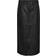 Co'Couture Phoebe Leather Slit Nederdel - Black