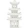 Kähler Urbania Det japanske Tårn Hvid Lanterne 18cm