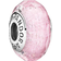 Pandora Faceted Murano Glass Charm - Silver/Pink