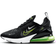 Nike Air Max 270 Junior, Black/Smoke Grey/Anthracite/Volt