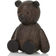 Lucie Kaas Teddy Bear Smoked Oak Dekorationsfigur 9cm