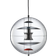 Verner Panton VP Globe Transparent Pendel 40cm