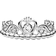Pandora Princess Tiara Crown Ring - Silver/ Transparent
