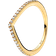 Pandora Sparkling Wishbone Ring - Gold/Transparent