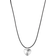 Jane Kønig Bruised Heart String Small Necklace - Silver