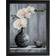 ARTI BALTA Diamond Orchid Black Plakat 30x40cm