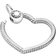 Pandora Moments Heart Charm Pendant - Silver
