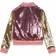 Marc Jacobs Kid's Sequin Bomber Jacket - Apricot