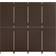 vidaXL 4 panels Brown Rumdeler 196x180cm