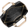 Michael Kors Grayson Medium Logo Embossed Patent Satchel - Black