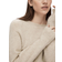 Selected Rounded Wool Mixed Sweater - Beige/Birch