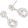 Lily and Rose Petite Sofia Earrings - Silver/Transparent