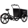 Wildenburg Urban E-Cargo Electric Cargo Bike with Center Motor - Black
