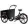 Wildenburg Urban E-Cargo Electric Cargo Bike with Center Motor - Black