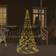 vidaXL Christmas Warm White Flagstang lyskæde