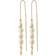Pilgrim Berthe Chain Earrings - Gold/Pearl