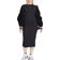 Nike Sportswear Essential Women's Tight Midi Dress - Black/White