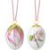 Royal Copenhagen Easter Egg 2024 Apple Blossom Buds + Petals Multicolored Påskepynt 6cm 2stk