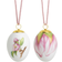 Royal Copenhagen Easter Egg 2024 Apple Blossom Buds + Petals Multicolored Påskepynt 6cm 2stk