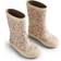 Wheat Muddy Printed Rubber Boot - Clam Multi Flower