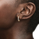 Pandora Sparkling Row Eternity Hoop Earrings - Gold/Transparent