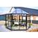 Scandic Greenhouse Odin 8m² 4mm Aluminium Hærdet glas