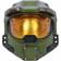 Halo Master Chief Helmet with Storage Green/Black/Yellow Dekorationsfigur
