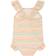 Hust & Claire Madiken Striped Swimsuit - Shrimp (59844269 -3761)