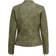 Only Ava Imitation Leather Jacket - Green/Kalamata