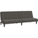 vidaXL Velvet Dark Grey Sofa 200cm 2 personers