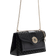 River Island Monogram Chain Shoulder Bag - Black