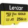 LEXAR Professional GOLD microSDXC Class 10 UHS-II U3 V60 A1 280/180MB/s 256GB