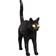 Seletti Jobby The Cat - Black Bordlampe 46cm
