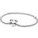 Pandora Disney Mickey Mouse Clasp Moments Snake Chain Bracelet - Silver