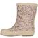 Wheat Muddy Printed Rubber Boot - Clam Multi Flower