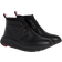 Tommy Hilfiger Leather Chunky Hybrid Boots - Black