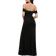 Shein Belle dress with off-the-shoulder slit