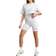 Nike Sportswear Classic Women's High Waisted Biker Shorts - Birch Heather/Black