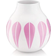 Lucie Kaas Arne Clausen White/Pink Vase 16cm
