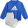 adidas Infant Sportswear Badge of Sport Jogging Suit - Semi Lucid Blue /White