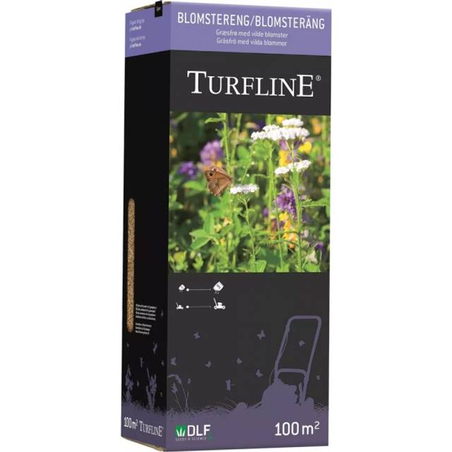 Turfline Blomstereng 1kg 100m² - Hvordan du får den vilde og flotte blomstereng i haven - Havekrogen.dk