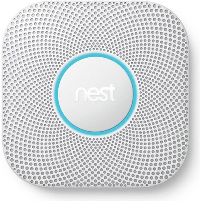 Google Nest Protect Smoke + CO Alarm S2003BW Battery - Røgalarm test - Datalife.fk